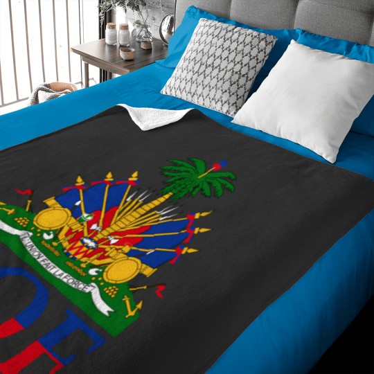 Discover Zoe Cute Haiti Honored Flag Day Gift Sweatshirt Baby Blankets