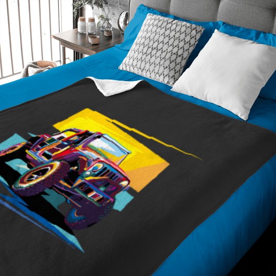 Discover Wrangler  painting Baby Blankets