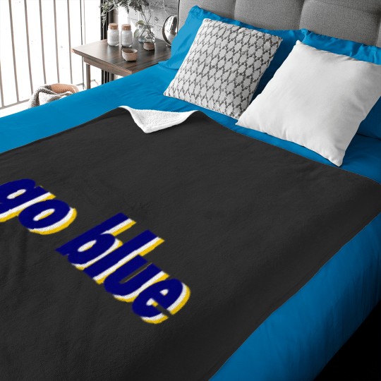 Discover Go Blue (2) Baby Blankets