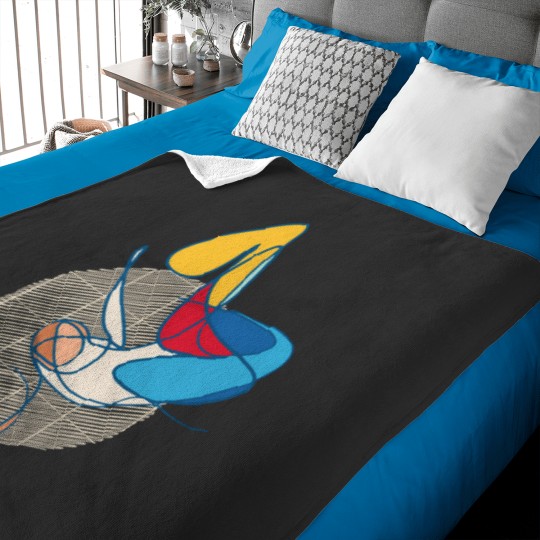 Discover Abstract Hip Hop Dancer Baby Blankets
