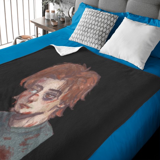 Discover Beat Up Steve Harrington Baby Blankets