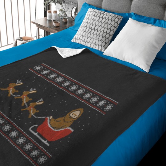 Discover Cryptid Sleigh Baby Blankets