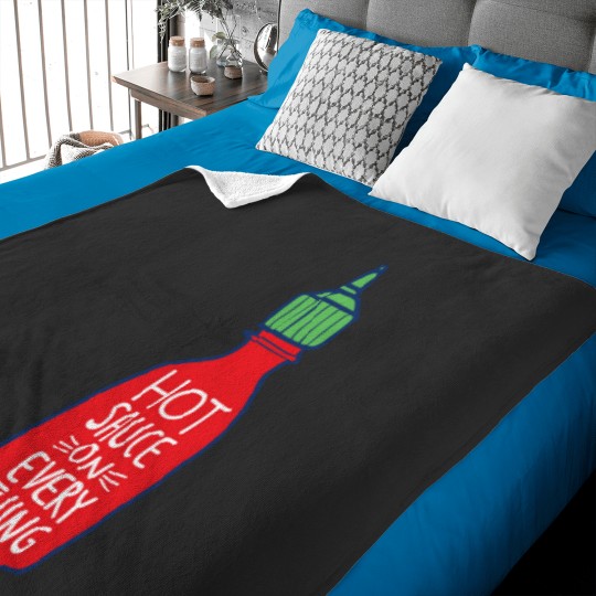 Discover Hot Sauce on Everything Baby Blankets