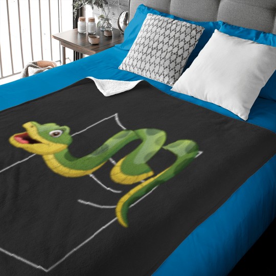 Discover Snake Serpent Pocket Baby Blankets