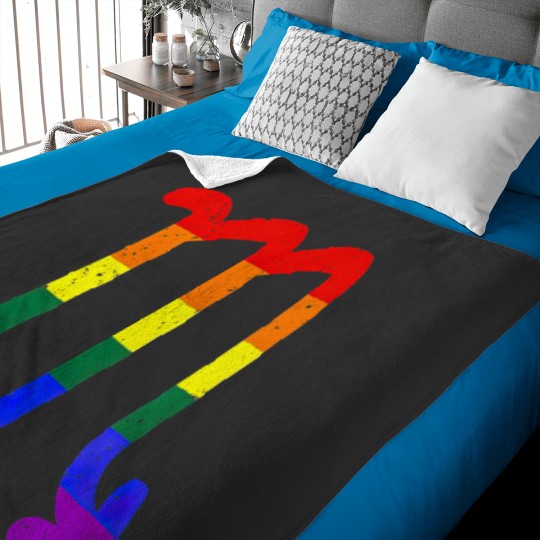 Discover Scorpio LGBT Pride Baby Blanket