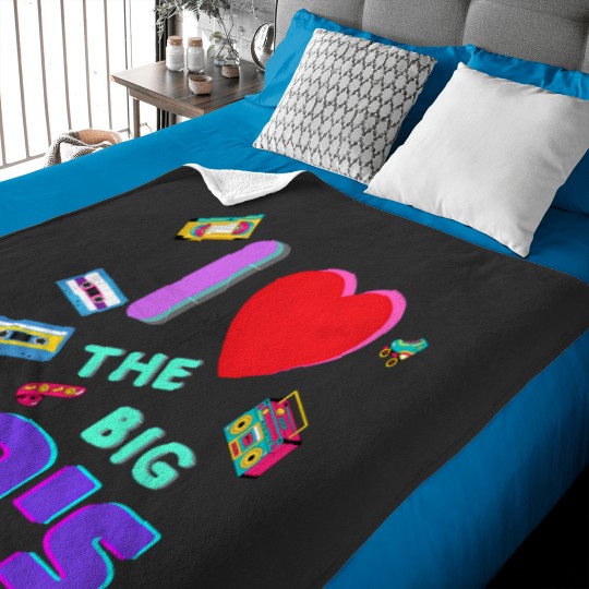 Discover I Love The Big 80S 3 Baby Blankets