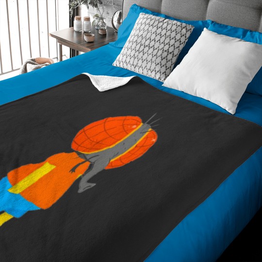 Discover Hes fly hes Bart fly Baby Blankets