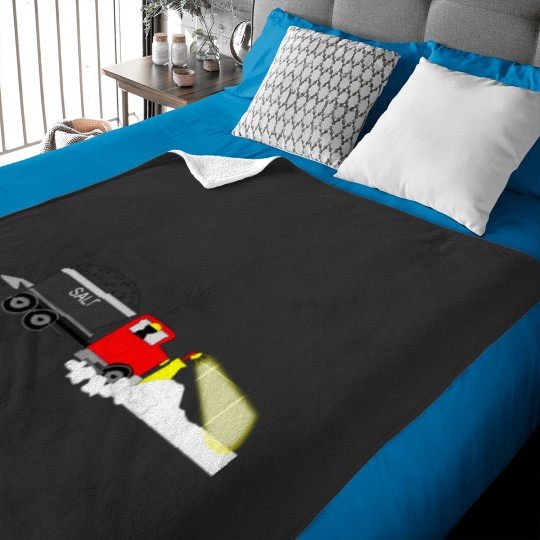 Discover Snow Plow Baby Blankets