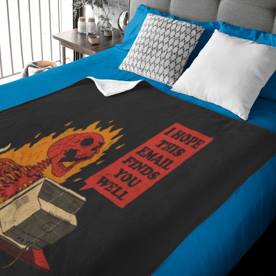 Discover You Got Mail Baby Blankets