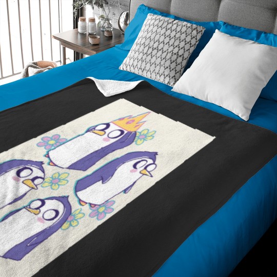 Discover Gunter (Adventure Time) Pullover Sweat Baby Blankets