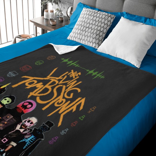 Discover The Living Tombstone – Tombstone Group Baby Blankets