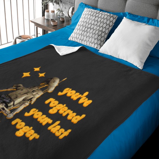 Discover You'Ve Rogered Your Last Roger - Battle Droid Baby Blankets