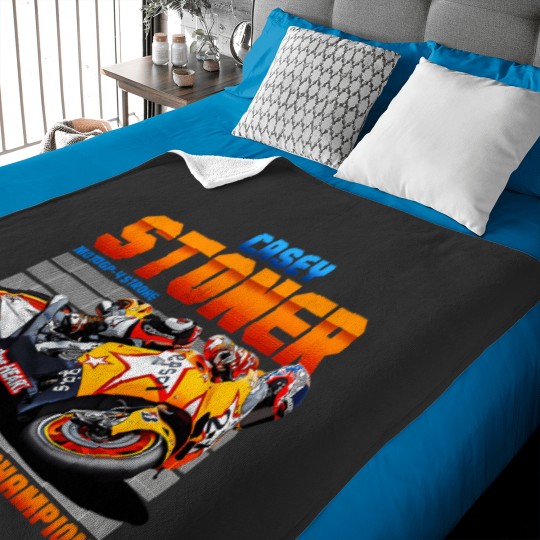 Discover Casey Stoner Baby Blankets