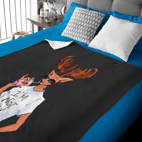 Discover I'M Not Gay Baby Blankets
