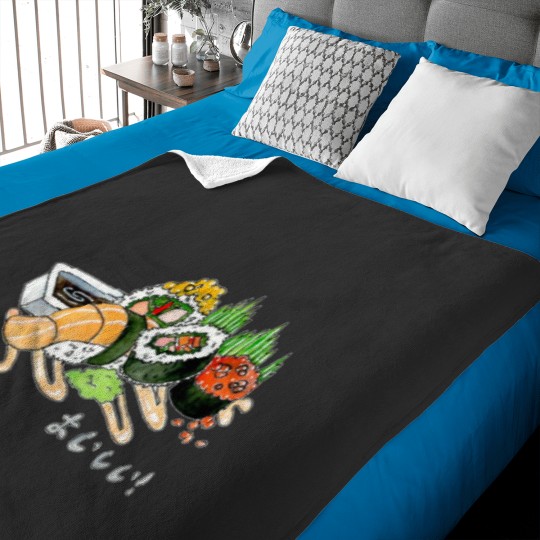 Discover Oishii  Yum Baby Blankets