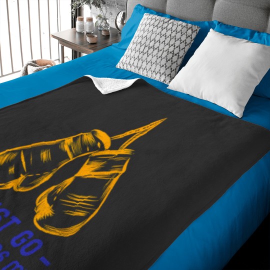 Discover I Must Go My Boxing Ring Needs Me Baby Blankets