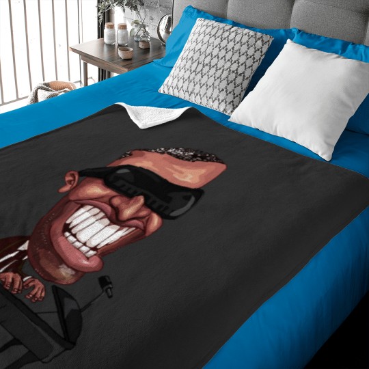 Discover REY CHARLES.png Baby Blankets