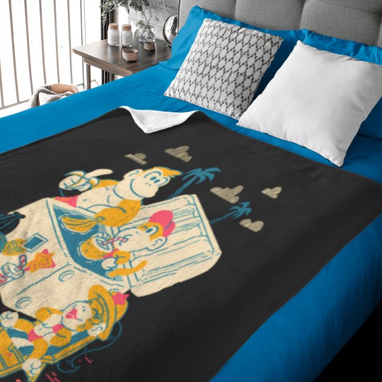 Discover Tropical Heatwave Baby Blankets