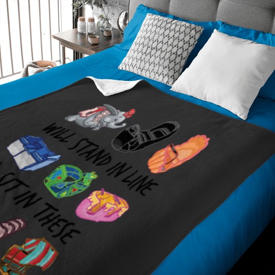Discover Ride Vehicles (with Caption) Active T-Shirt Baby Blankets