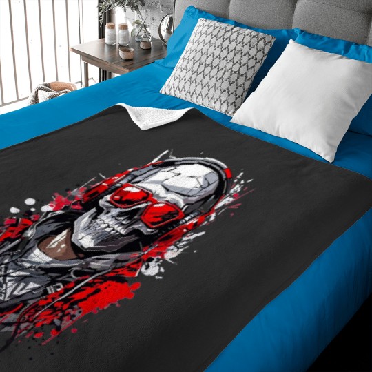 Discover rock metal.png Baby Blankets