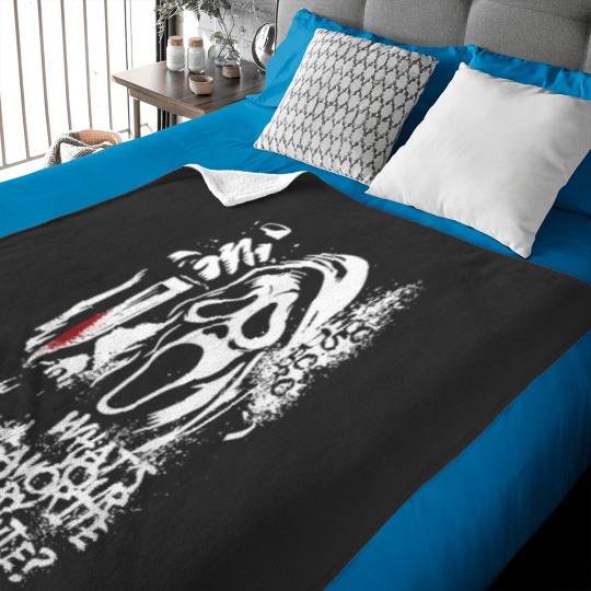Discover Favorite Scary Movie Scream Ghost Face Baby Blankets