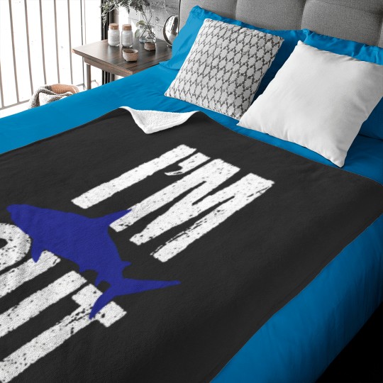 Discover IM Out Shark Tank Baby Blankets