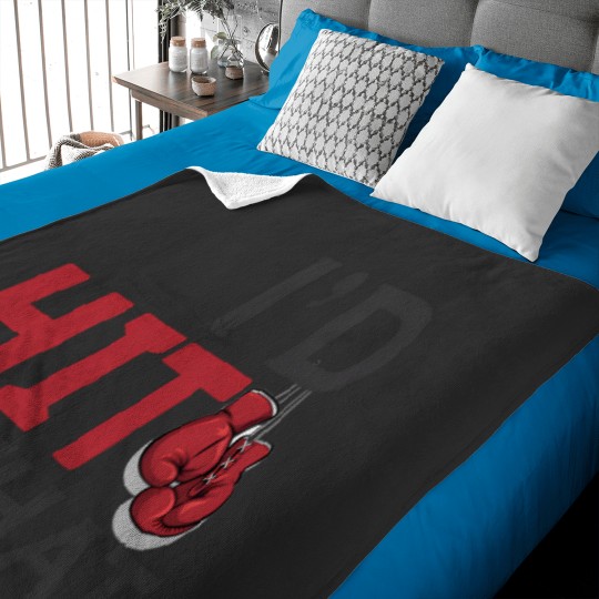 Discover ID Hit That Funny Boxing Baby Blankets