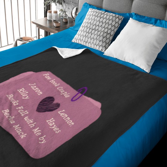 Discover Sticky Note Book Characters   Jaxon  Lennon From Fall With Me By Becka Mack Baby Blankets