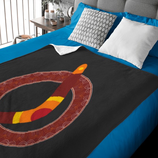 Discover boomerang dreamtime aboriginal australia cool design tee 2 Baby Blankets