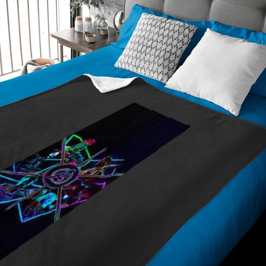 Discover neon light Baby Blankets
