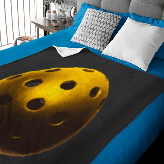 Discover Pickleball Ball T-Shirt Gold Baby Blankets