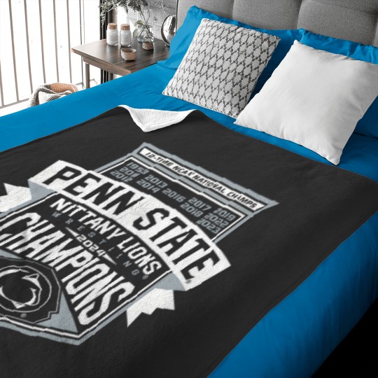 Discover penn state nittany lions national champs wrestling 2024 12x Baby Blankets