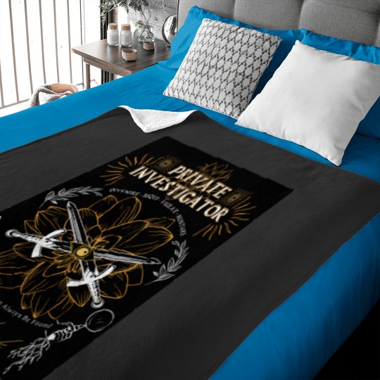 Discover Fantasy Riz Gukgak Private Investigator Detective Fantasy High (Design 3 Of 4) 600 Baby Blankets