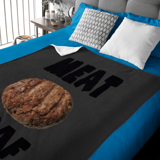 Discover Funny Meat Loaf Mystery Meat Baby Blankets