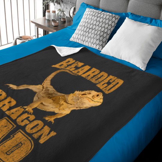 Discover Bearded Dragon Bearded Dragon Dad Papa Gift 3126 Baby Blankets