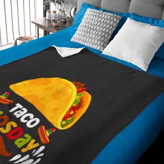 Discover Taco 2nd Tuesday Merch For Teachers Taco Twosday February 2nd 2022  Commemorative Twosday Baby Blankets