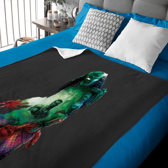 Discover Hunter's Game- Predator Active T-Shirt Baby Blankets