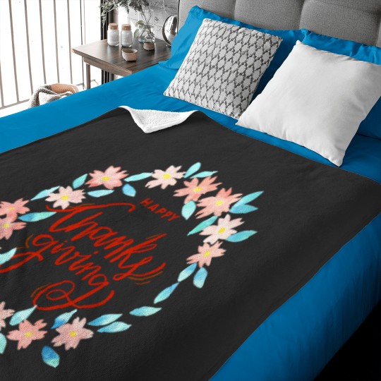 Discover Happy Thanksgiving DayHappy Turkey Day Baby Blankets