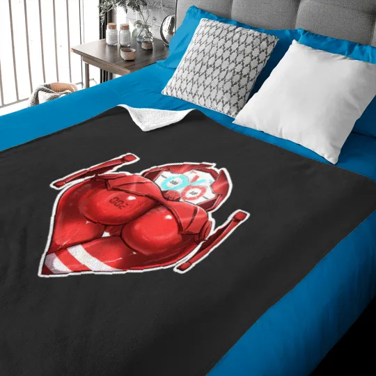 Discover Zero2 Booty Heart Baby Blankets