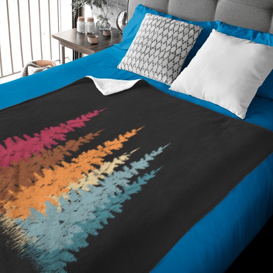 Discover Tree - forest Baby Blankets