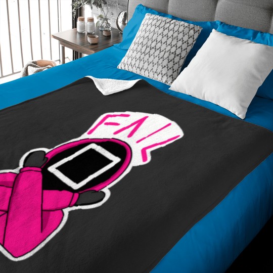 Discover Squid Cosplay Pink Soldier Fail 650 Baby Blankets