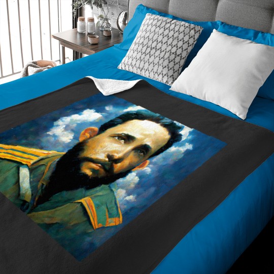 Discover Fidel Castro 747 Baby Blankets