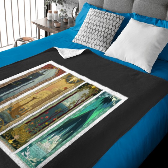 Discover Seasons of Arendelle Classic T-Shirt Baby Blankets
