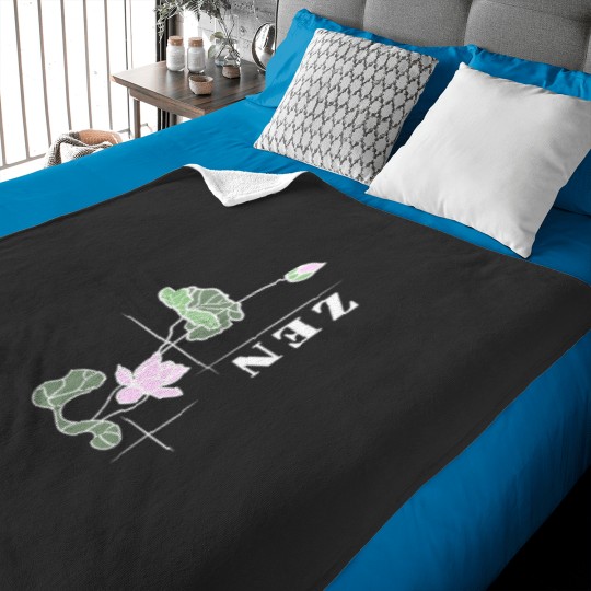 Discover zen1 1 rainbow Baby Blankets
