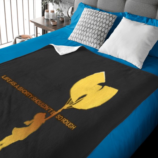 Discover life as a shorty hip hop old school rap kid design pullover Baby Blankets