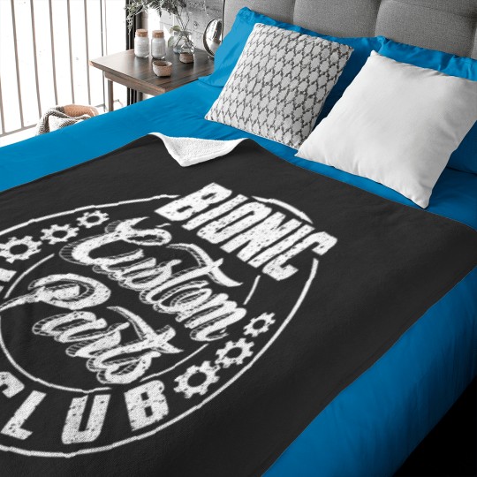 Discover hip surgery art men women hip replacement recovery Baby Blankets