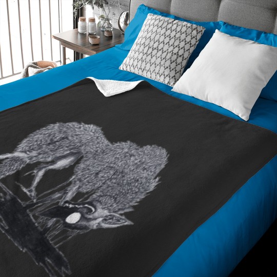 Discover zombiviwolf 1 Baby Blankets
