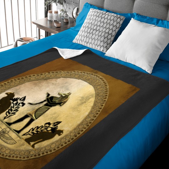 Discover Anubis The Egyptian God 77 Baby Blankets