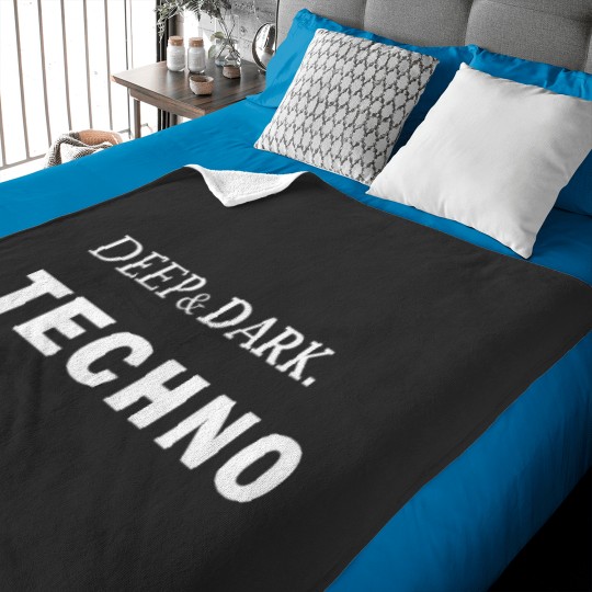 Discover Deep &amp_ Dark TECHNODeep &amp_ Dark TECHNO Baby Blankets