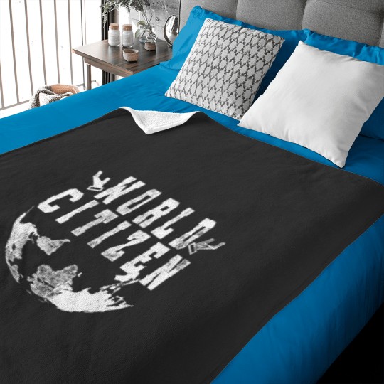 Discover World word Citizen s (1) Baby Blankets